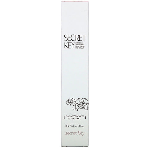 Secret Key, Crema facial para ojos con rosas de tratamiento inicial, 40 g (1,41 oz)
