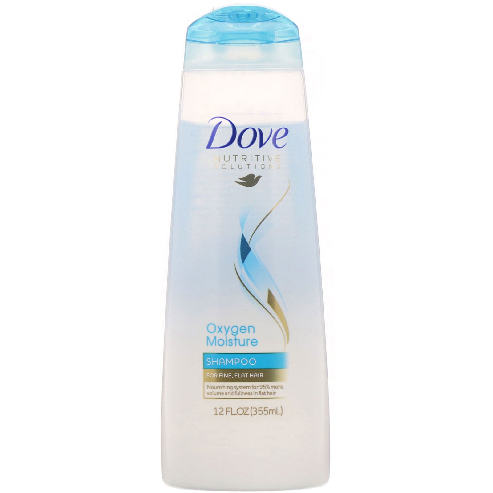 Dove, Nutritive Solutions, Oxygen Moisture Shampoo, 12 fl oz (355 ml)