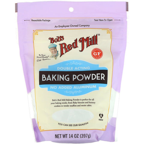 Bob's Red Mill, Double Acting Baking Powder, Gluten Free, 14 oz (397 g)