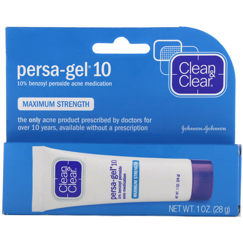 Clean & Clear, Persa-Gel 10, maksimal styrke, 1 oz (28 g)