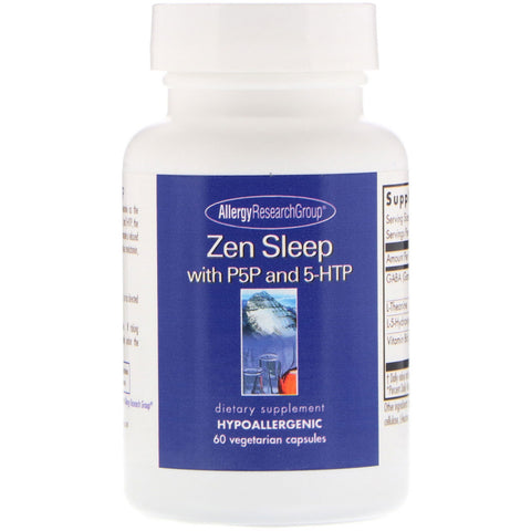 Allergy Research Group, Zen Sleep with P5P and 5-HTP, 60 Vegetarian Capsules