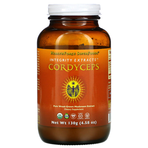 HealthForce Superfoods, Integrity Extracts, Cordyceps, 4.58 oz (130 g)