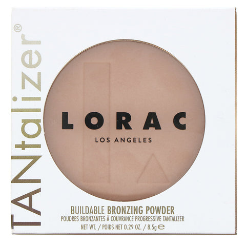 Lorac, Tantalizer, polvo bronceador edificable, fiesta en la piscina, 8,5 g (0,29 oz)