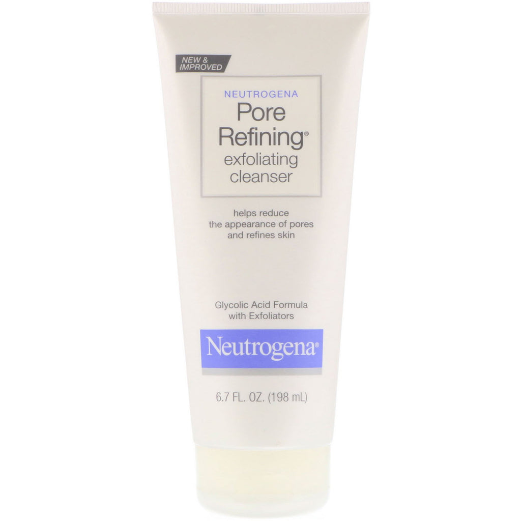 Neutrogena, Pore Refining, Exfoliating Cleanser, 6.7 fl oz (198 ml)