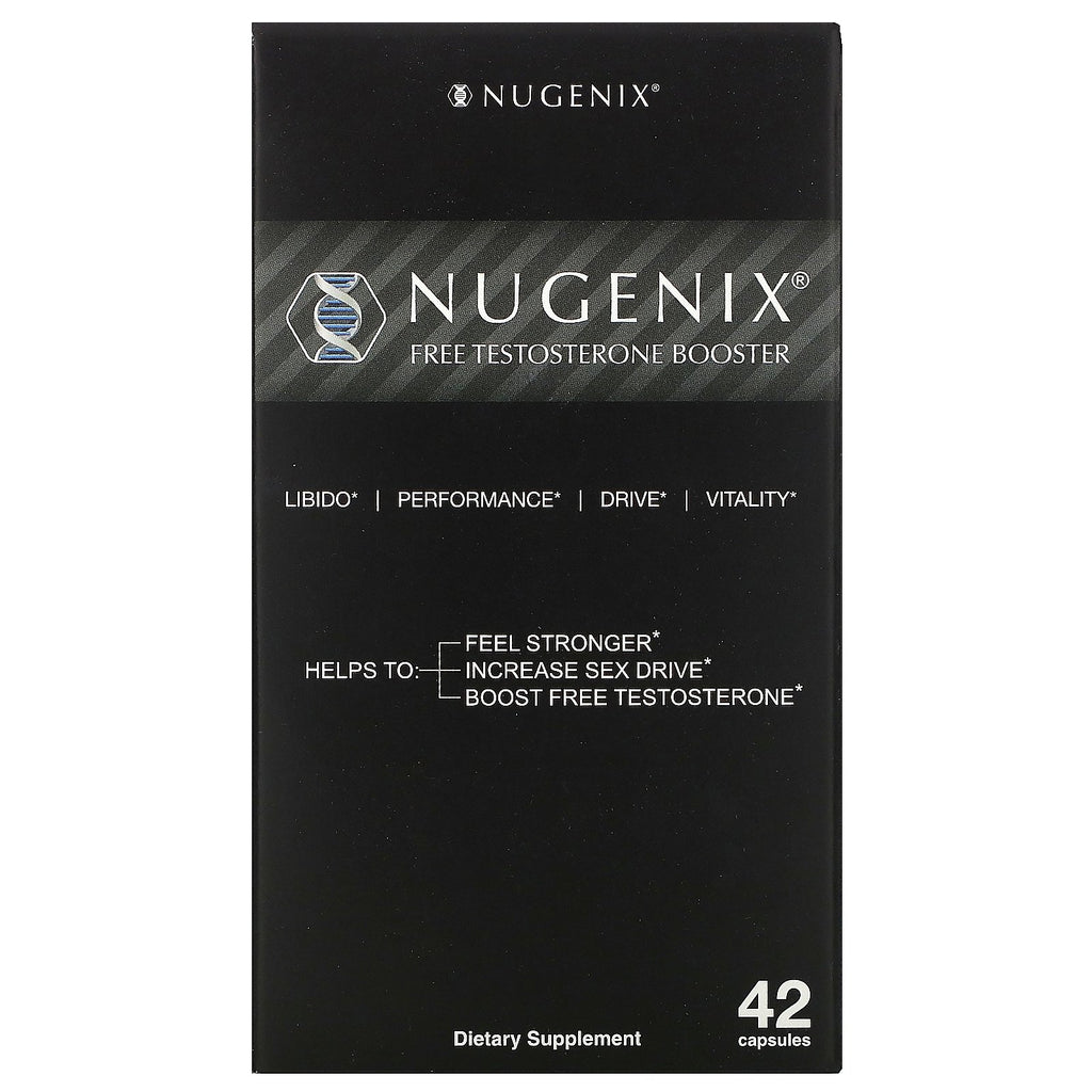 Nugenix, Free Testosterone Booster, 42 Capsules