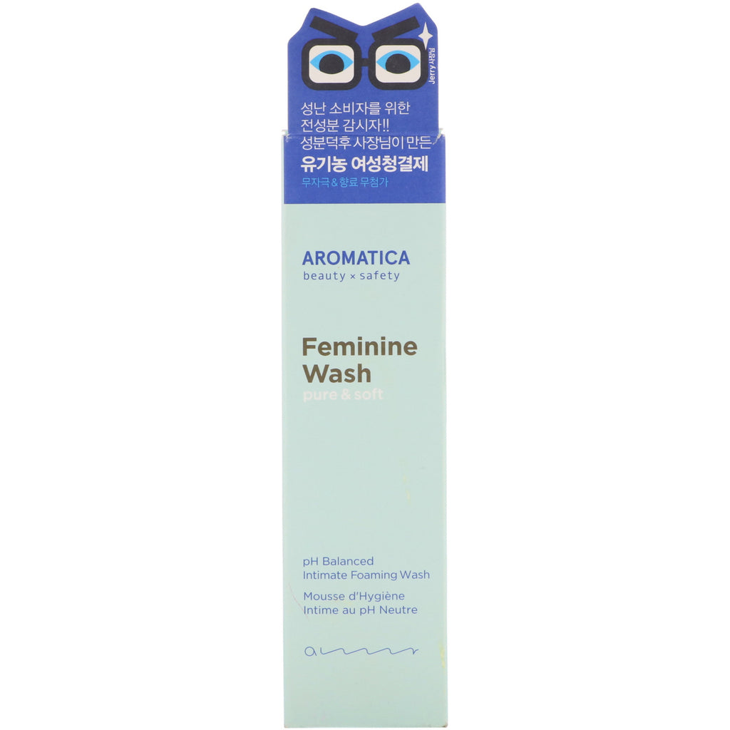 Aromatica, Pure &amp; Soft Feminine Wash, 5,7 fl oz (170 ml)