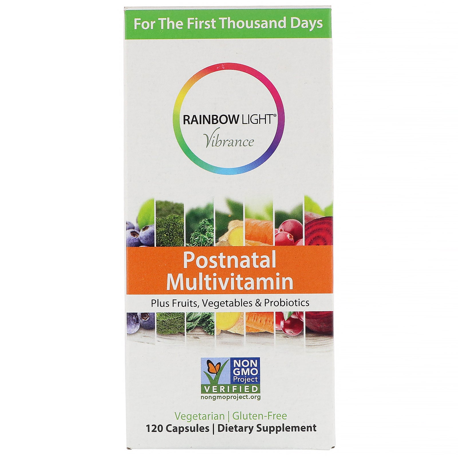 Rainbow Light, Vibrance, Postnatal Multivitamin, 120 Capsules