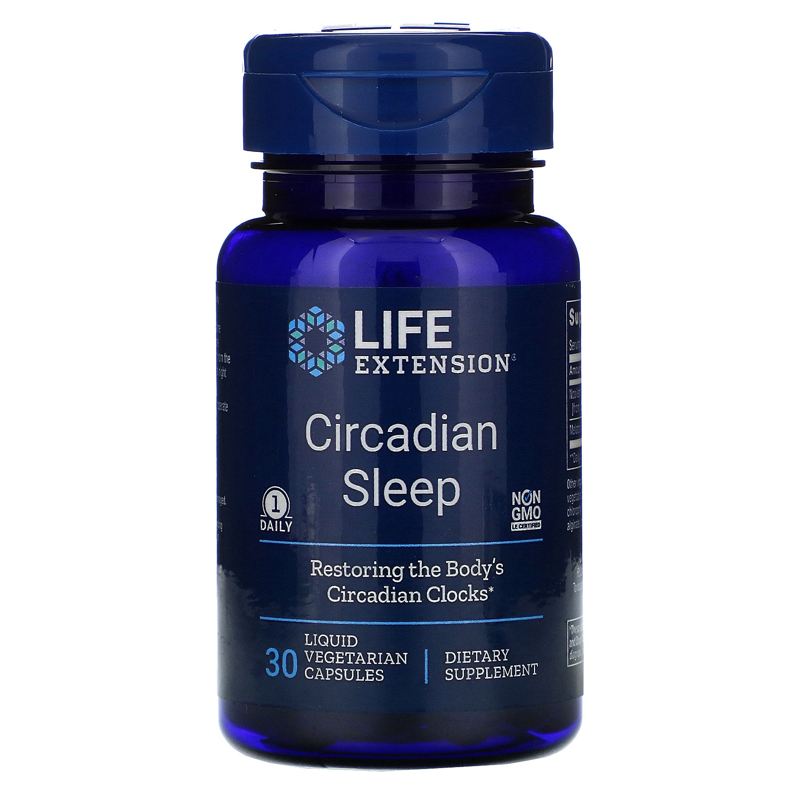 Life Extension, Circadian Sleep, 30 Liquid Vegetarian Capsules