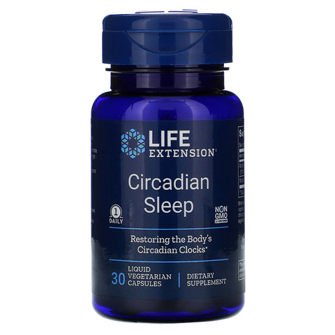 Life Extension, Circadian Sleep, 30 Liquid Vegetarian Capsules