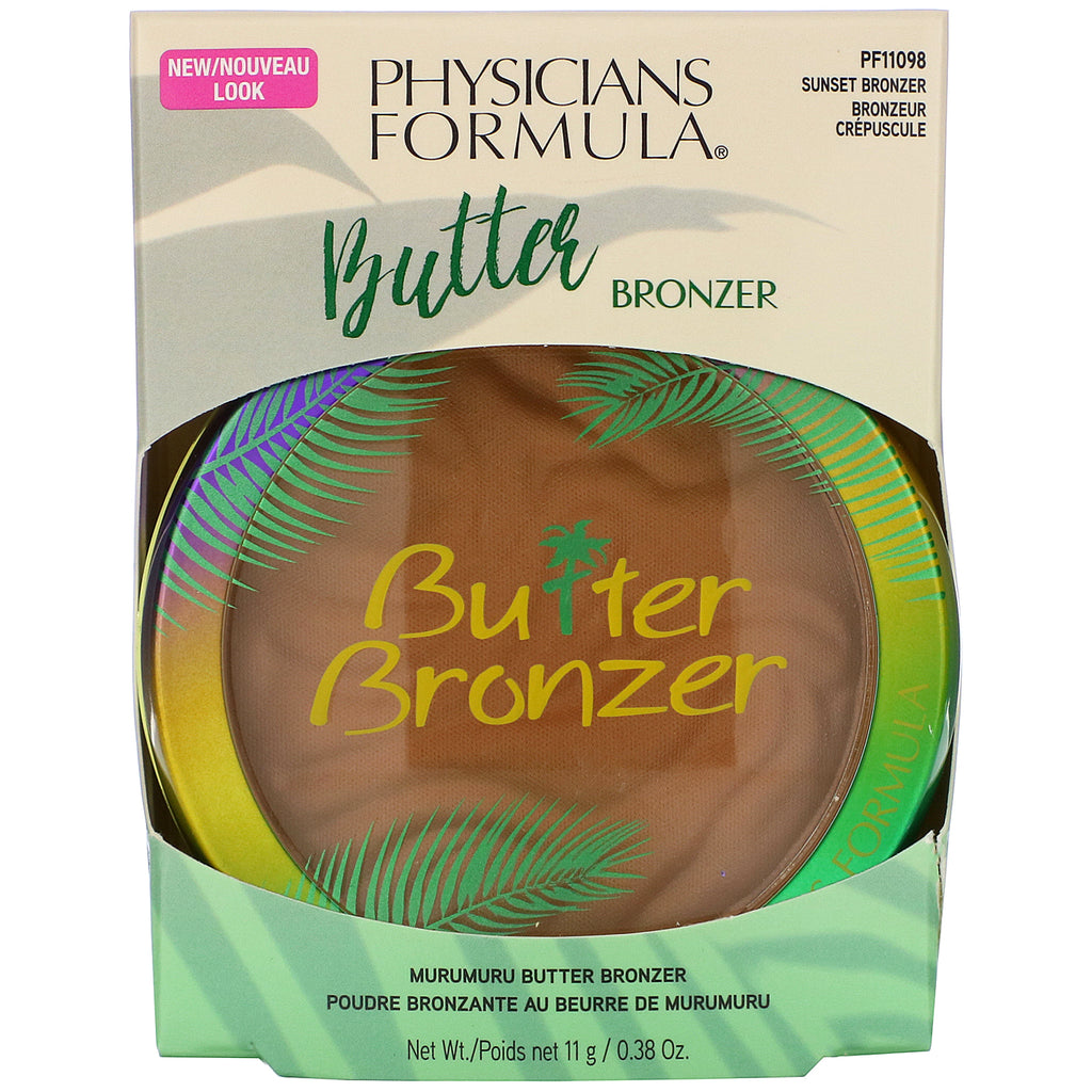 Physicians Formula, Murumuru Butter Bronzer, Sunset Bronzer, 0,38 oz (11 g)