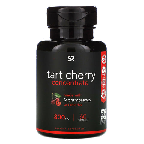 Sports Research, Tart Cherry Concentrate, 800 mg, 60 Softgels