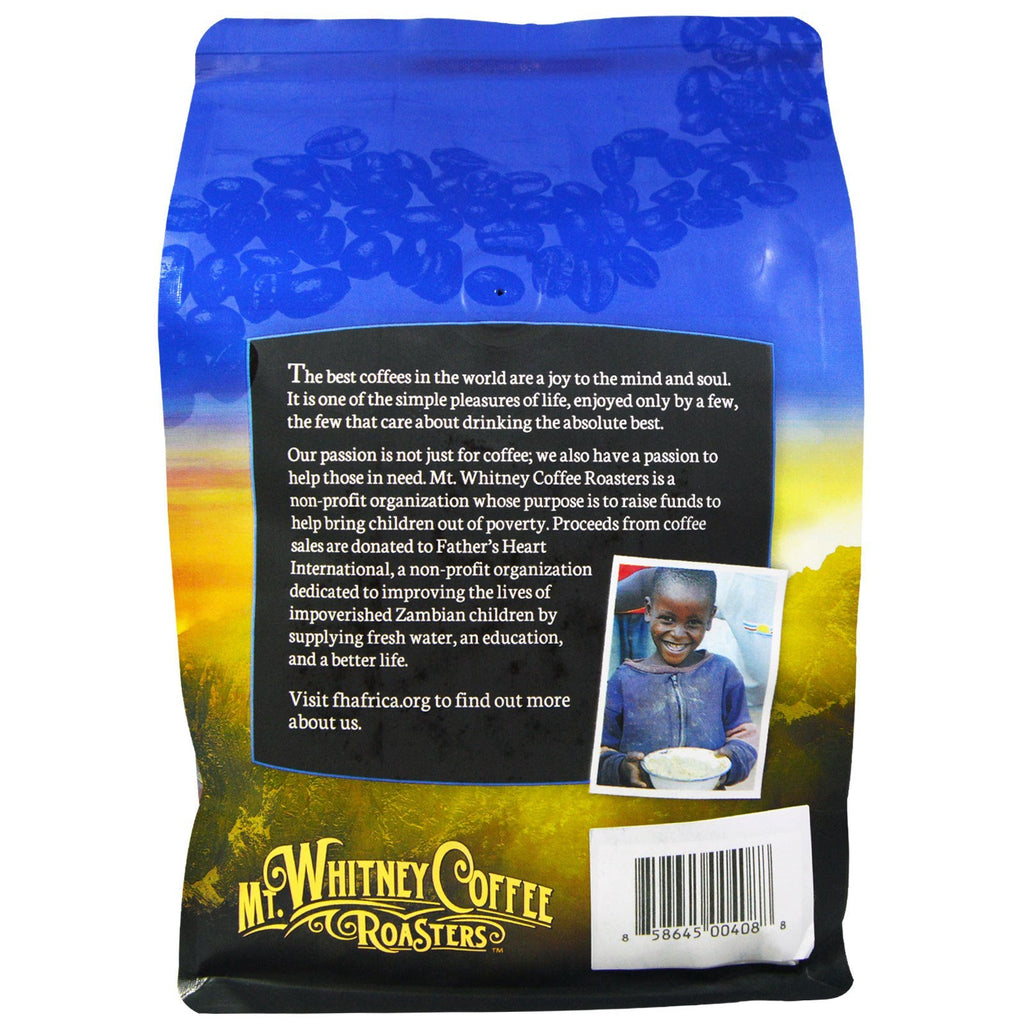 Mt. Whitney Coffee Roasters,  Mammoth Espresso, Dark Roast, Whole Bean Coffee, 12 oz (340 g)