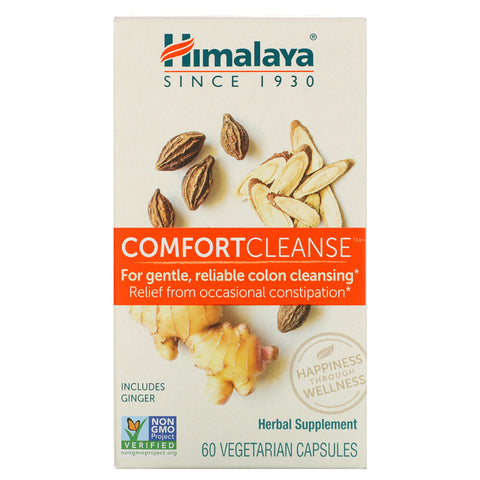 Himalaya, Comfort Cleanse, 60 Vegetarian Capsules