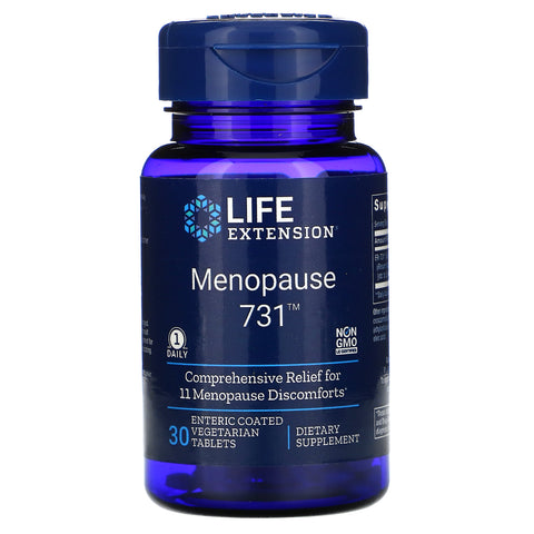 Life Extension, Menopause 731, 30 Enteric Coated Vegetarian Tablets