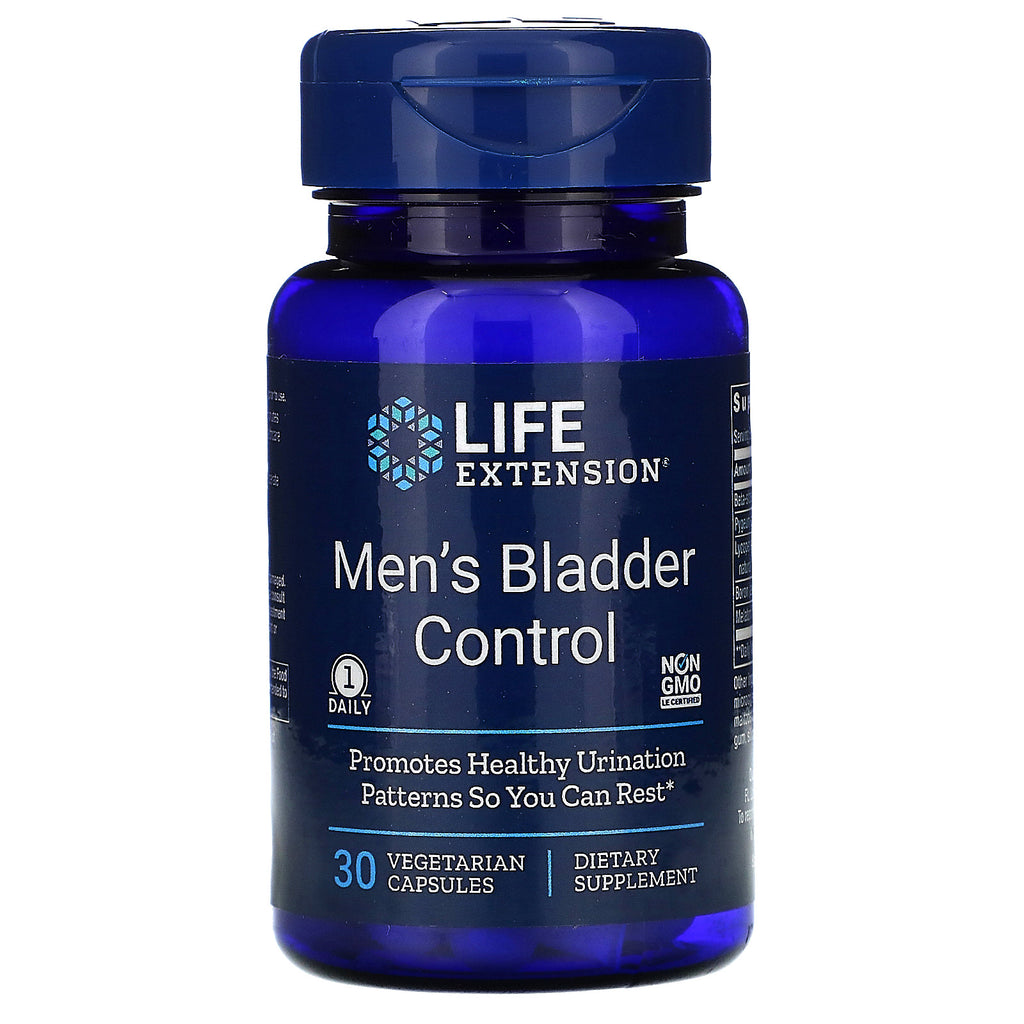 Life Extension, Men's Bladder Control, 30 Vegetarian Capsules