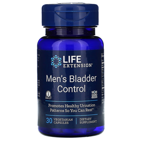 Life Extension, Men's Bladder Control, 30 Vegetarian Capsules