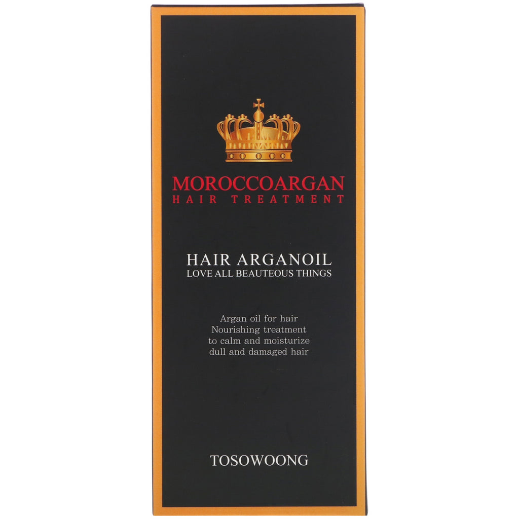 Tosowoong, Morocco Argan Hair Oil Treatment, 100 ml