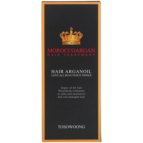 Tosowoong, Tratamiento de aceite capilar de argán de Marruecos, 100 ml