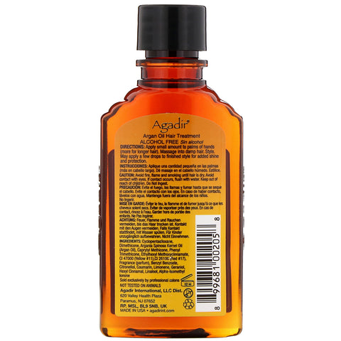 Agadir, Argan Oil, Hair Treatment, 2,25 fl oz (66,5 ml)