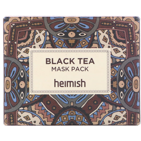 Heimish, Pack de mascarillas de té negro, 110 ml