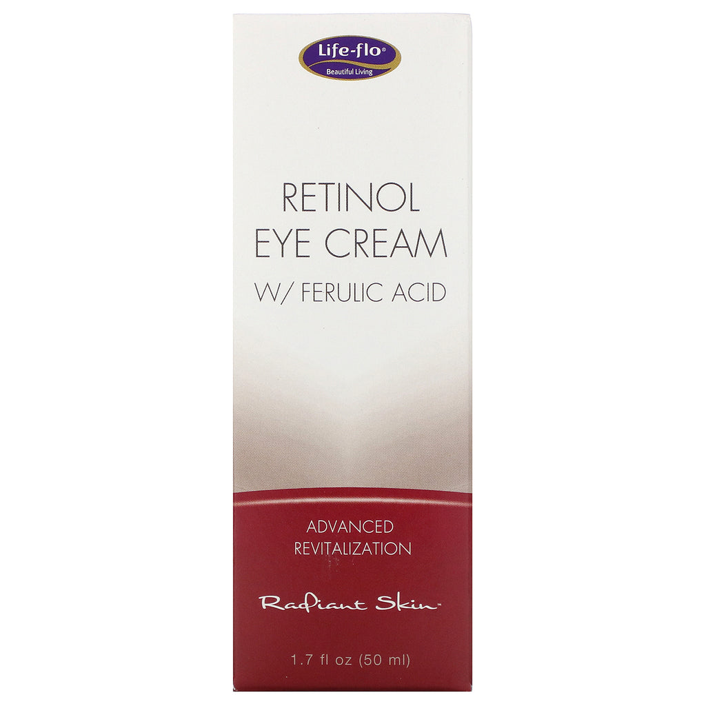Life-flo, Crema para ojos con retinol y ácido ferúlico, 50 ml (1,7 oz. líq.)