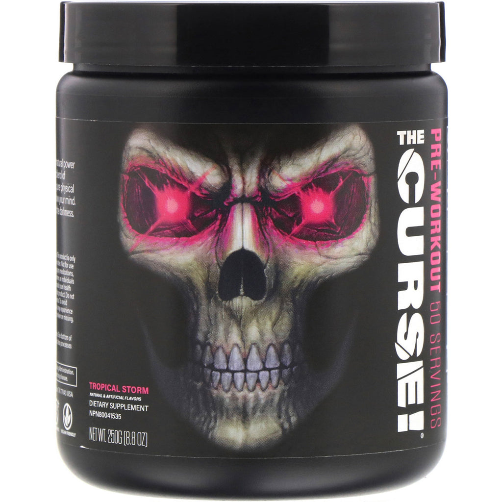 JNX Sports, The Curse, Pre Workout, Tropical Storm, 8.8 oz (250 g)