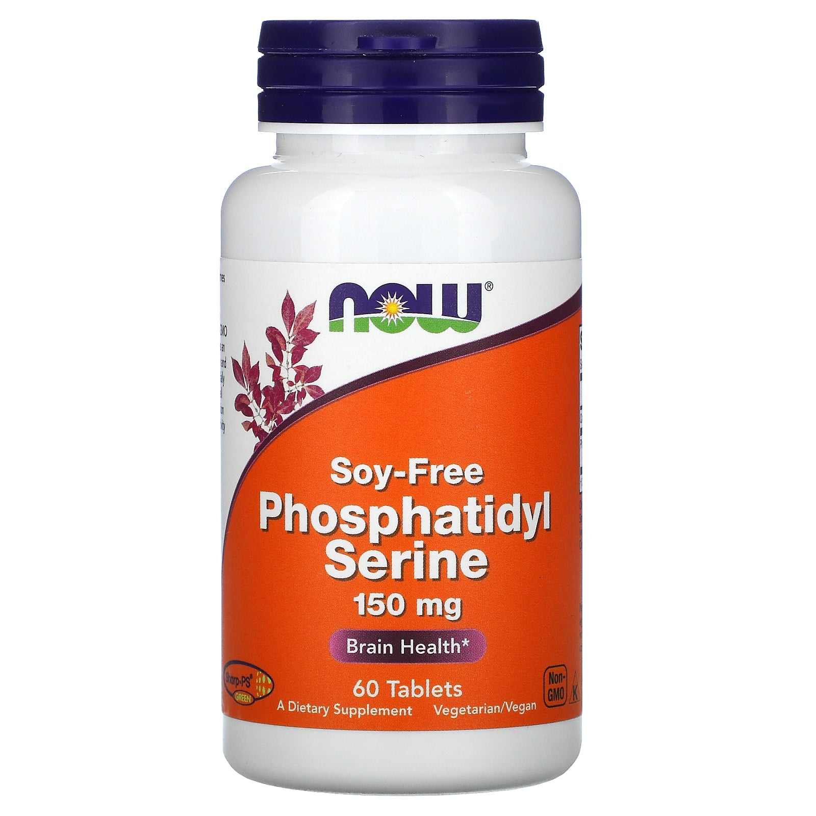 Now Foods, Phosphatidyl Serine, Soy-Free, 150 mg, 60 Tablets