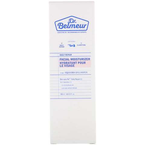 Dr. Belmeur, daglig reparation, ansigtsfugtighedscreme, 4 fl oz (120 ml)