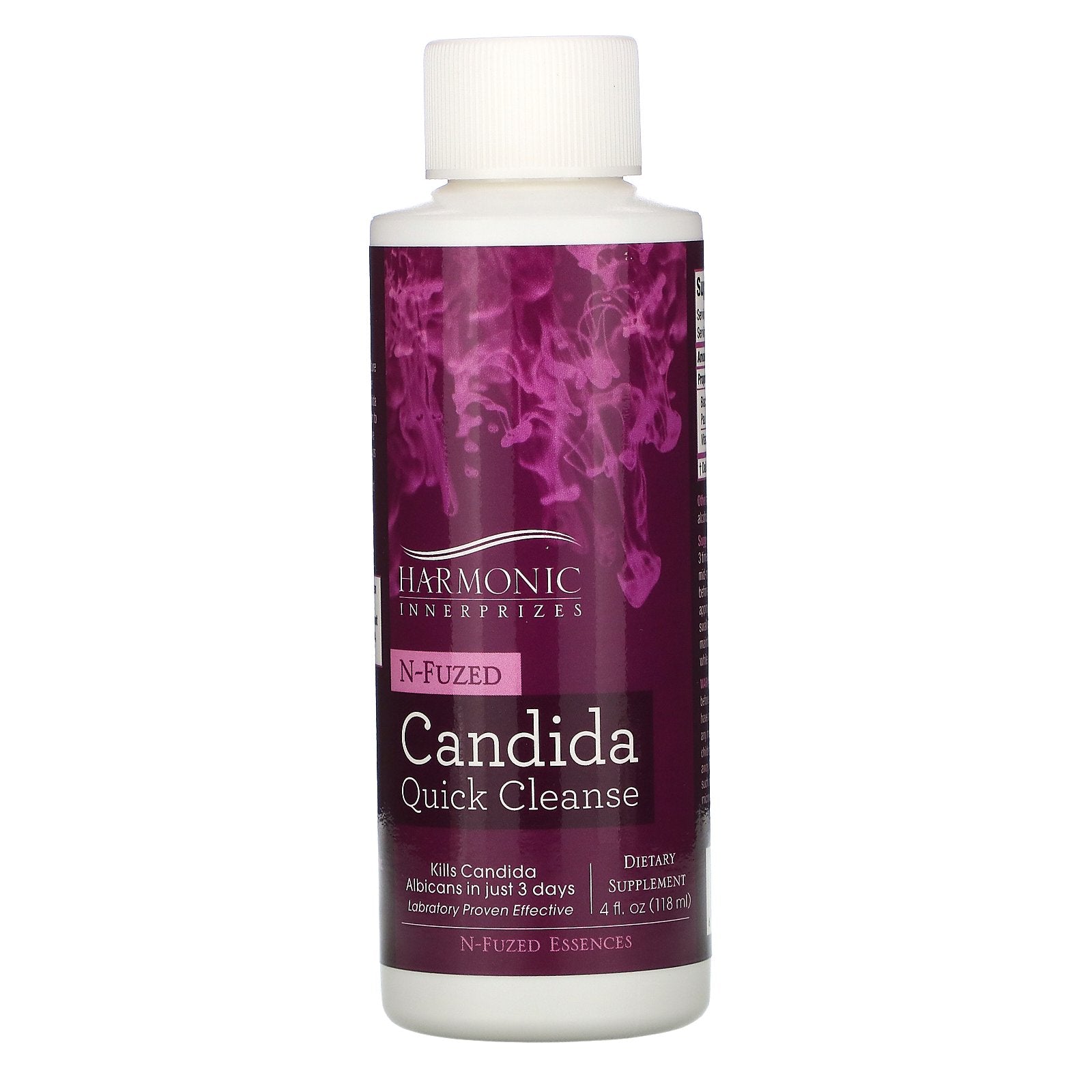 Harmonic Innerprizes, N-Fuzed Candida Quick Cleanse, 4 fl oz (118 ml)