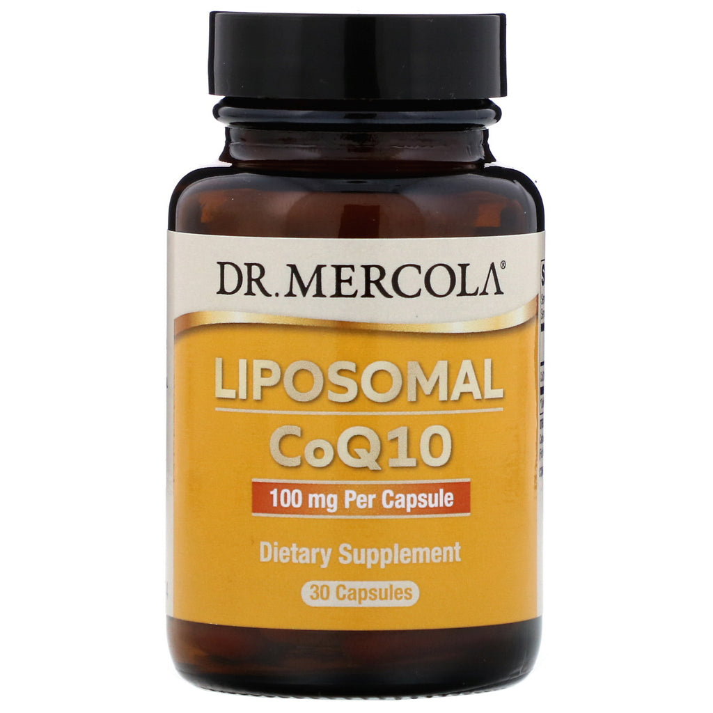 Dr. Mercola, Liposomal CoQ10, 100 mg, 30 Capsules