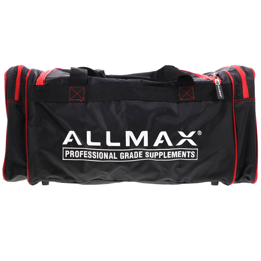 ALLMAX Nutrition, ALLMAX Premium Fitness Gym Bag, Sort &amp; Rød, 1 Taske