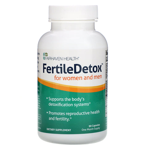 Fairhaven Health, FertileDetox for Women & Men, 90 Capsules