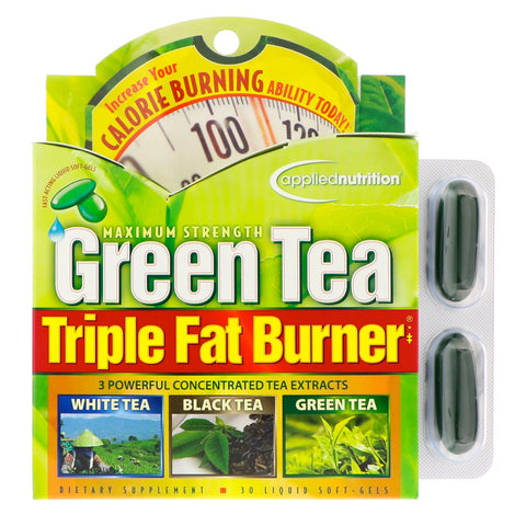 appliednutrition, Green Tea Triple Fat Burner, 30 Liquid Softgels