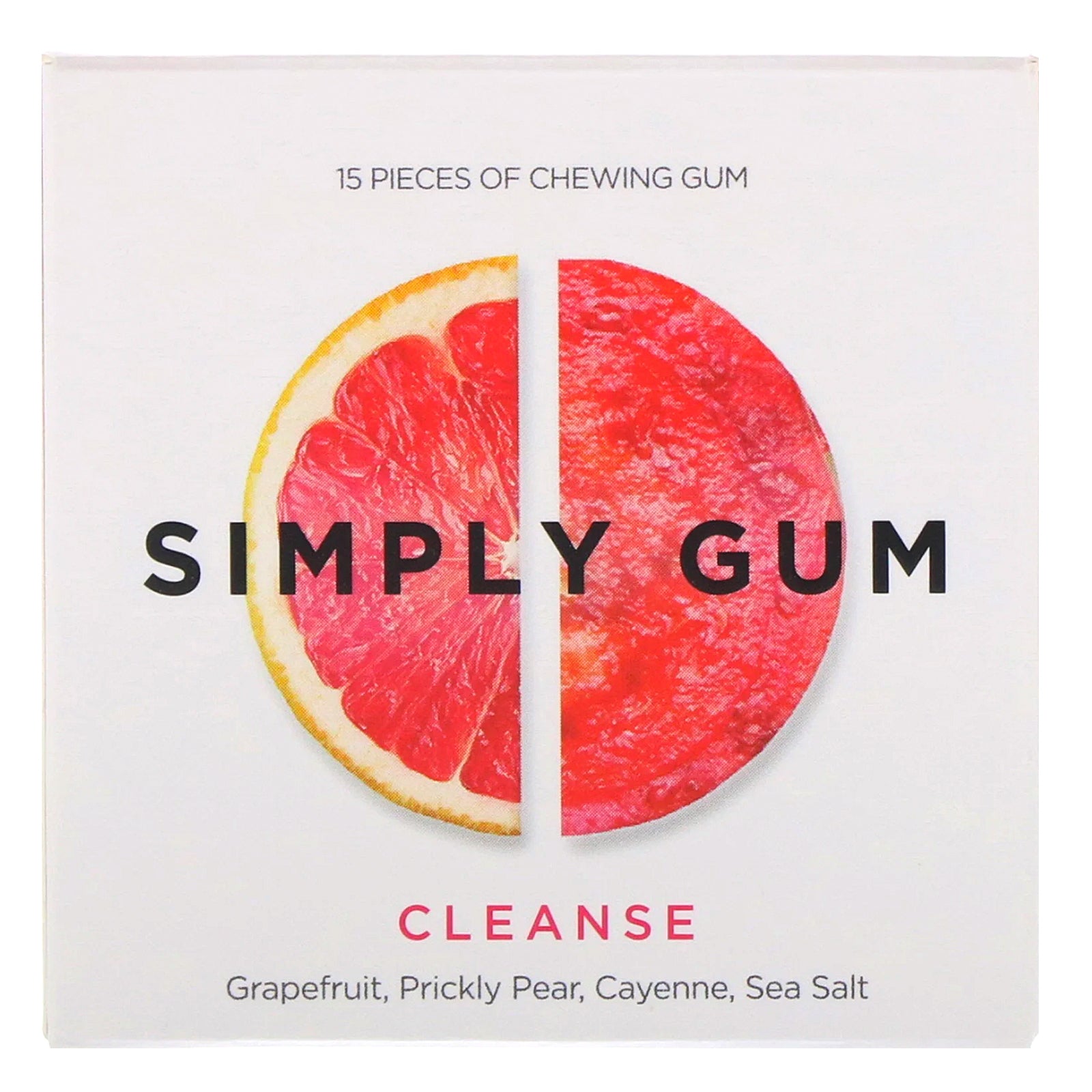 Simply Gum, Cleanse Gum, 15 Pieces