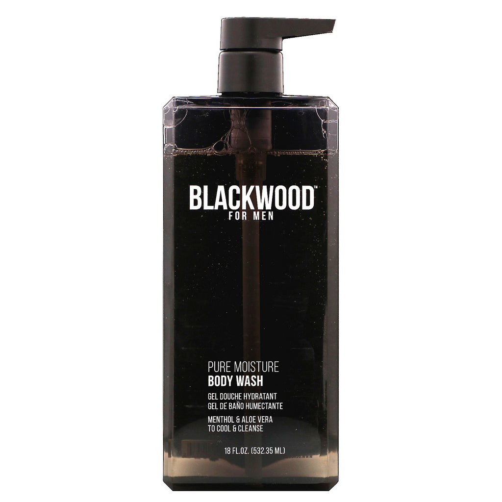 Blackwood For Men, Pure Moisture, Body Wash, For Men, 18 fl oz (532.35 ml)