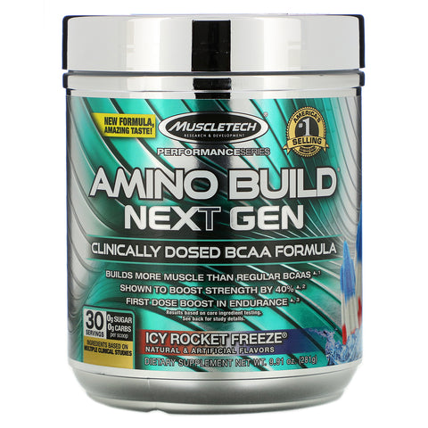 Muscletech, Amino Build Next Gen, Icy Rocket Freeze, 9.73 oz (276 g)