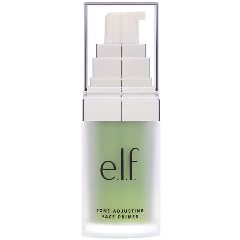 E.L.F., Tone Adjusting Face Primer, Neutralizing Green, 0.48 oz (13.7 g)