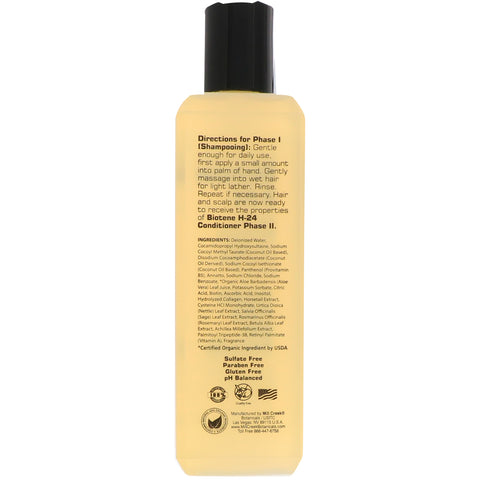 Biotene H-24, naturlig shampoo med biotin og peptider, fase I, 8,5 fl oz (250 ml)