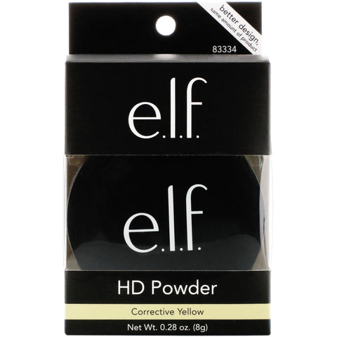 ELF, High Definition Powder, Corrective Yellow, 0,28 oz (8 g)