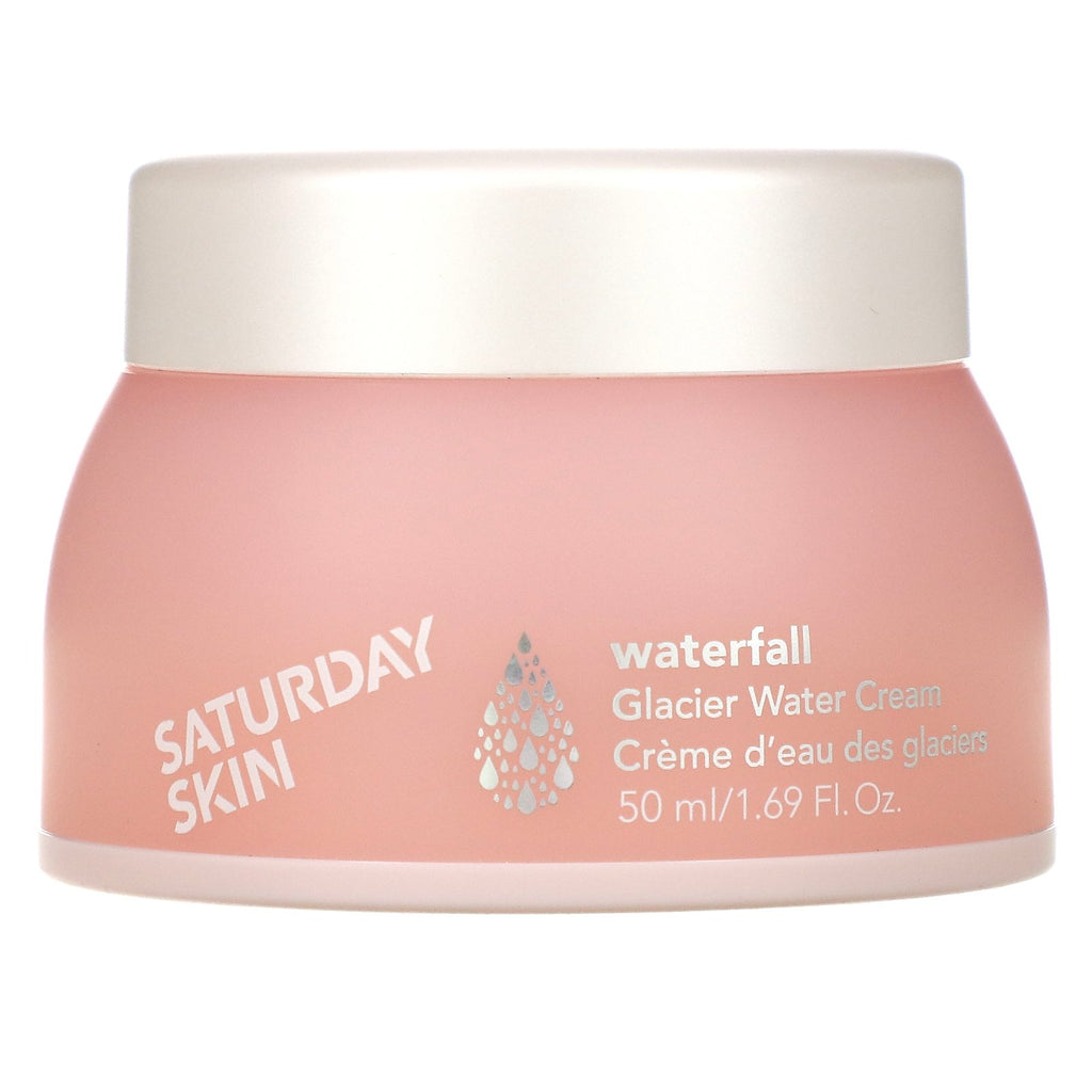 Saturday Skin, Waterfall, Glacier Water Cream, 1.69 fl oz (50 ml)