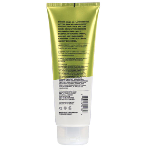 Acure, Ionic Blonde Color Wellness Shampoo, 8 fl oz (236 ml)