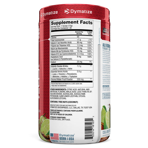 Dymatize Nutrition, ALL9AMINO, Cola Lime Twist, 15,87 oz (450 g)