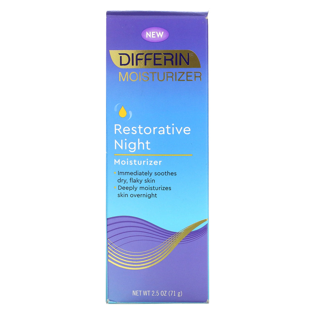 Differin, Hidratante de noche reparador, 71 g (2,5 oz)