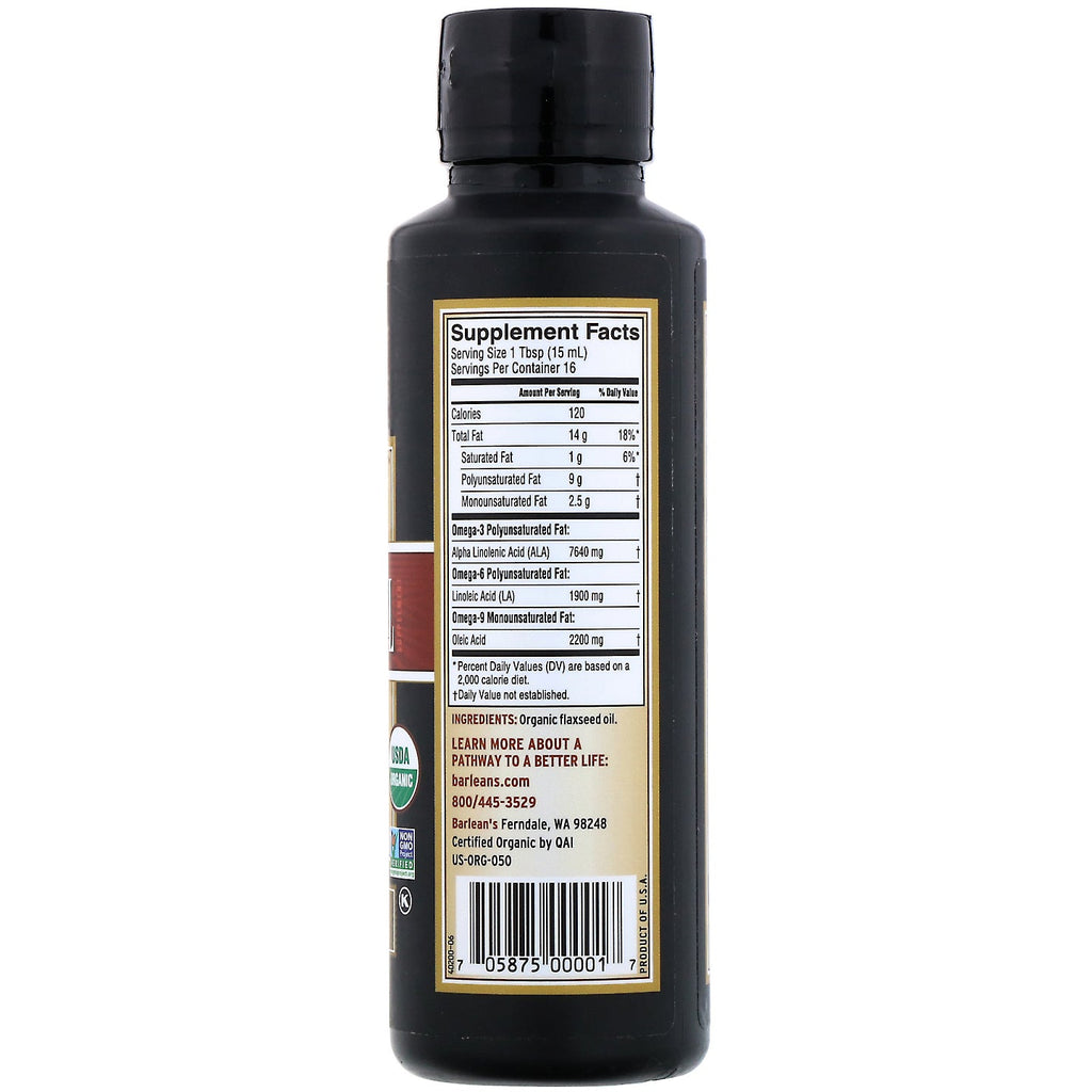 Barlean's,  Fresh, Flax Oil, 8 fl oz (236 ml)