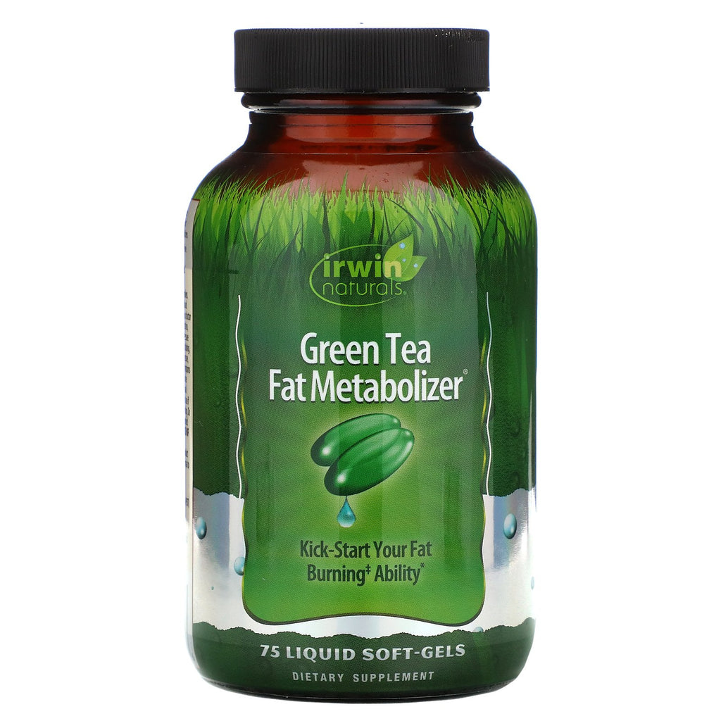 Irwin Naturals, Green Tea Fat Metabolizer, 75 Liquid Soft-Gels