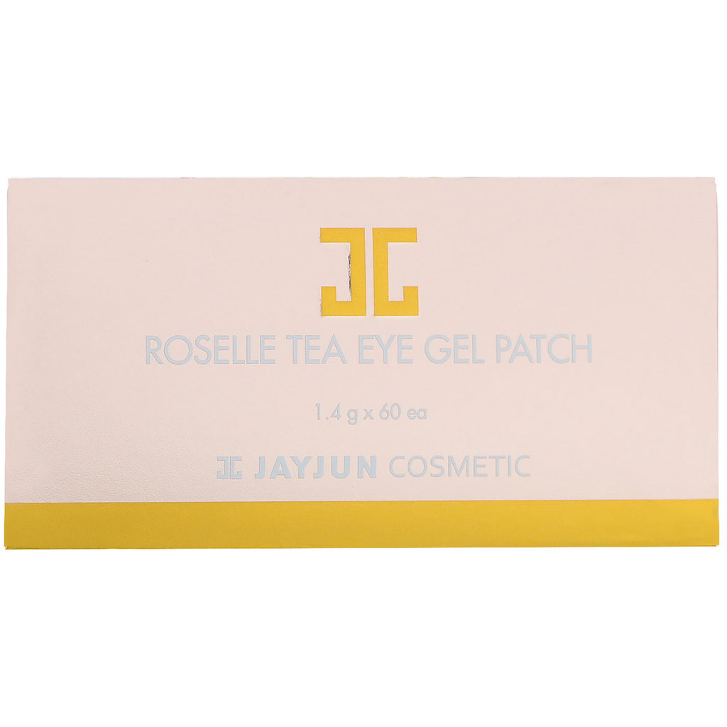 Jayjun Cosmetic, Roselle Tea Eye Gel Patch, 60 Patches, 1.4 g Each