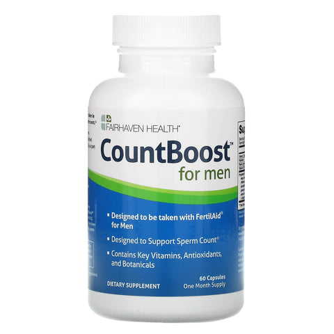 Fairhaven Health, CountBoost for Men, 60 Capsules