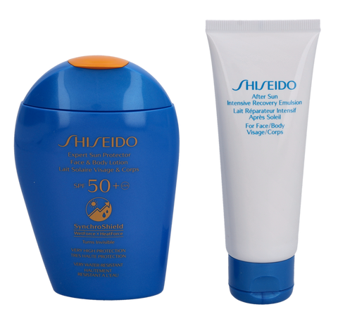 Shiseido Expert Loción Protectora Solar Rostro y Cuerpo SPF50+ Set 225 ml