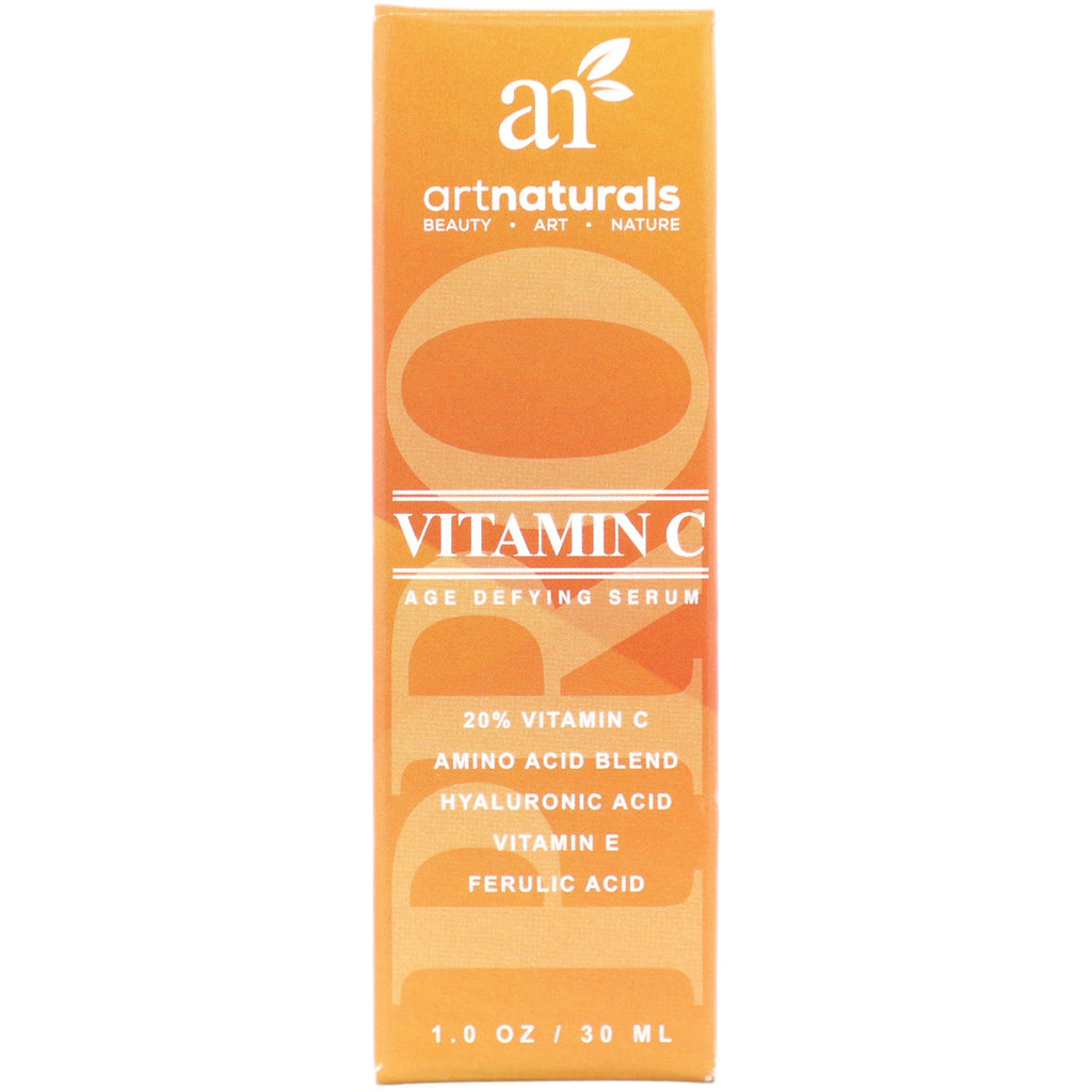 Artnaturals, Vitamina C, suero antienvejecimiento, 1 fl oz (30 ml)