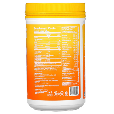 Vitale proteiner, morgen stå op og glød, orange , 9,3 oz (265 g)